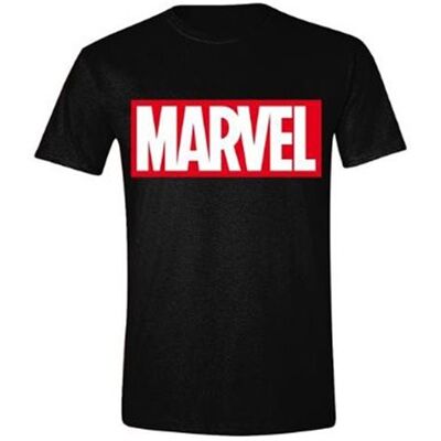 Gildan Marvel Box Logo tričko M Gildan Marvel Box Logo tričko M