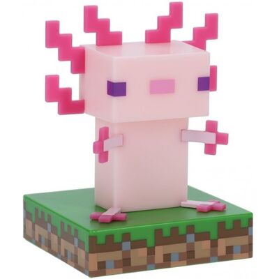 PALADONE Minecraft - Axolot - svietiaca figúrka PALADONE Minecraft - Axolot - svietiaca figúrka