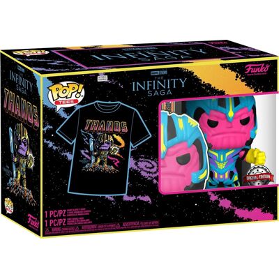 Funko POP! Marvel – Thanos – XL – tričko s figúrkou Funko POP! Marvel – Thanos – XL – tričko s figúrkou