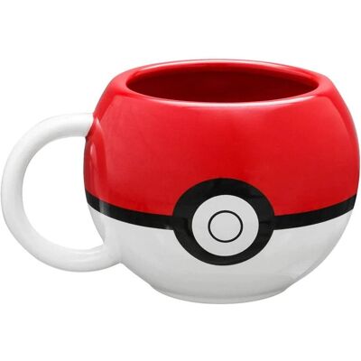 PALADONE Pokémon – Pokeball – 3D hrnček PALADONE Pokémon – Pokeball – 3D hrnček