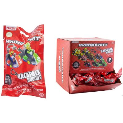 PALADONE Mario Kart – Backpack Buddies – prívesok - náhodný výber, 1ks PALADONE Mario Kart – Backpack Buddies – prívesok - náhodný výber, 1ks