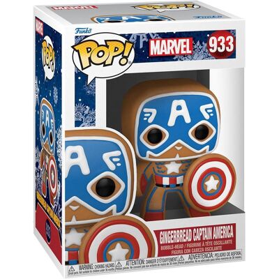 Funko POP! Marvel Holiday - Captain America Funko POP! Marvel Holiday - Captain America