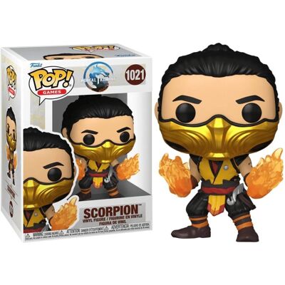 Funko Pop! Mortal Kombat Scorpion 1021 Funko Pop! Mortal Kombat Scorpion 1021