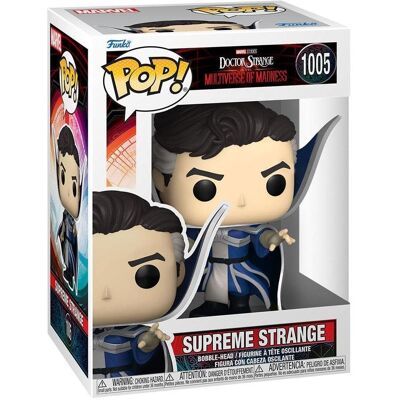 Funko POP! Doctor Strange in Multiverse of Madness – Supreme Strange (Bobble-head) Funko POP! Doctor Strange in Multiverse of Madness – Supreme Strange (Bobble-head)