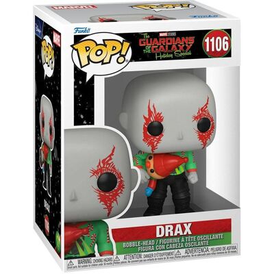 Funko POP! GOTG Holiday Special – Drax (Bobble-head) Funko POP! GOTG Holiday Special – Drax (Bobble-head)