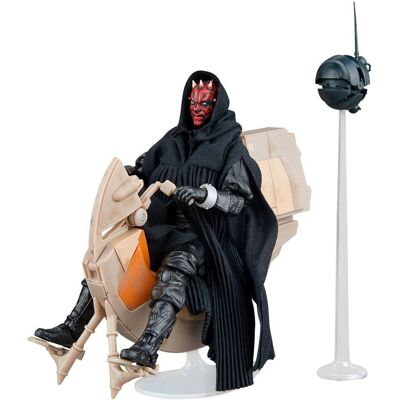 Hasbro Star Wars Episode I Black Series Vehicle with Action Figure Darth Maul & Sith Speeder Hasbro Star Wars Episode I Black Series Vehicle with Action Figure Darth Maul & Sith Speeder