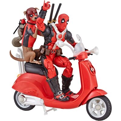 Hasbro Deadpool Corps Marvel Legends – Deadpool with Scooter – akčné figúrky Hasbro Deadpool Corps Marvel Legends – Deadpool with Scooter – akčné figúrky