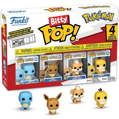 Funko Pop! Pokémon Bitty 4-Pack Series 4 2,5 cm Funko Pop! Pokémon Bitty 4-Pack Series 4 2,5 cm