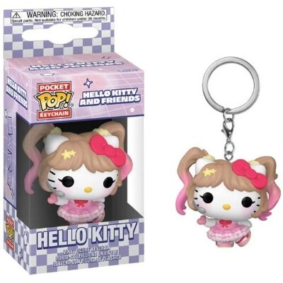 Funko POP! Keychain Hello Kitty and Friends Hello Kitty (K-Pop Outfit) – kľúčenka Funko POP! Keychain Hello Kitty and Friends Hello Kitty (K-Pop Outfit) – kľúčenka