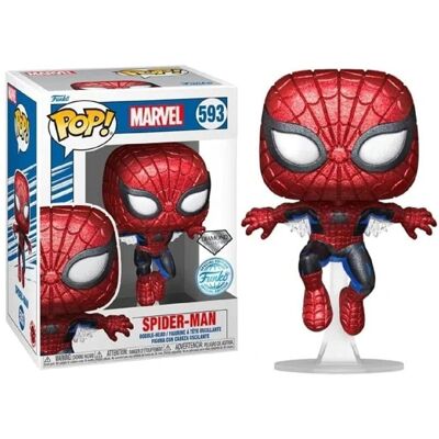 Funko Pop! Marvel Spider Man Diamond 593 Funko Pop! Marvel Spider Man Diamond 593