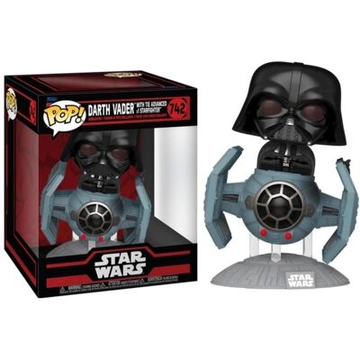 Funko Pop! Star Wars Dark Side Darth Vader with Tie Advanced x1 Starfighter Funko Pop! Star Wars Dark Side Darth Vader with Tie Advanced x1 Starfighter