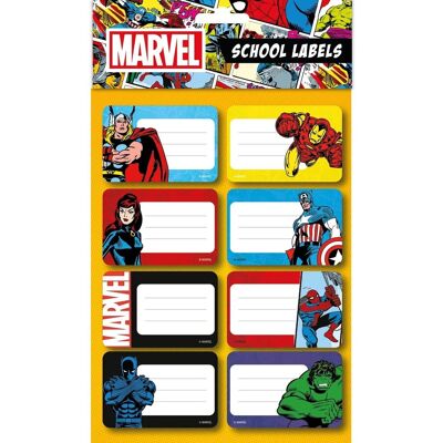 Pyramid Marvel školské menovky na zošity (Budget) Pyramid Marvel školské menovky na zošity (Budget)