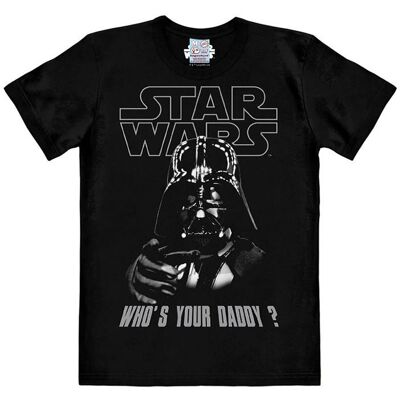Logoshirt Star Wars: Darth Vader Who's Your Daddy? – pánske tričko L Logoshirt Star Wars: Darth Vader Who's Your Daddy? – pánske tričko L