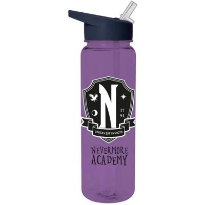 Pyramid Netflix Wednesday: Nevermore Academy – plastová, 700 ml Pyramid Netflix Wednesday: Nevermore Academy – plastová, 700 ml