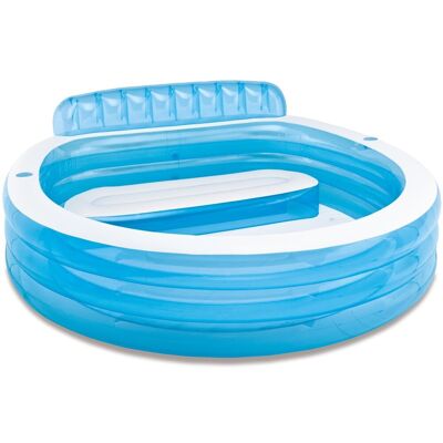 Intex Bazén transparentný s opierkou Intex Bazén transparentný s opierkou