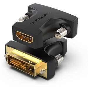 Vention HDMI (F) to DVI (24 + 1) Male Adaptér Black Vention HDMI (F) to DVI (24 + 1) Male Adaptér Black