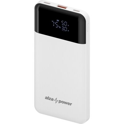 AlzaPower Parade Gen2 10 000 mAh Power Delivery (22,5 W) biela AlzaPower Parade Gen2 10 000 mAh Power Delivery (22,5 W) biela