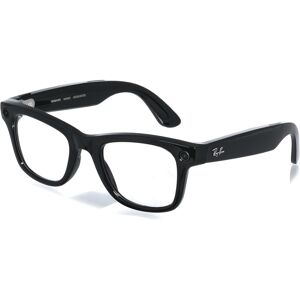Meta RAY-BAN Meta Wayfarer (Standard) Smart Glasses - Shiny Black, Clear Meta RAY-BAN Meta Wayfarer (Standard) Smart Glasses - Shiny Black, Clear
