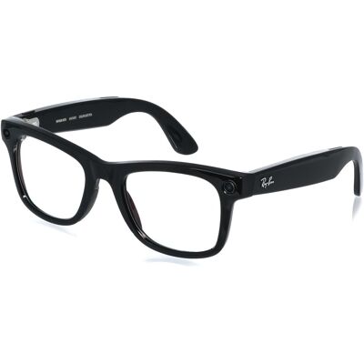 Meta RAY-BAN Meta Wayfarer (štandard) Smart Glasses – Shiny Black, Clear (Large) Meta RAY-BAN Meta Wayfarer (štandard) Smart Glasses – Shiny Black, Clear (Large)