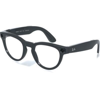 Meta RAY-BAN Meta Headliner (Standard) Smart Glasses (Gen 2) – Shiny Asteroid Grey, Clear to Emerald Meta RAY-BAN Meta Headliner (Standard) Smart Glasses (Gen 2) – Shiny Asteroid Grey, Clear to Emerald