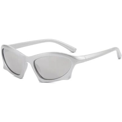 VeyRey Unisex slnečné okuliare Narel, biele, uni VeyRey Unisex slnečné okuliare Narel, biele, uni