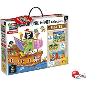 Lisciani Montessori kolekcia vzdelávacích hier piráti