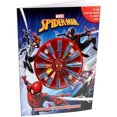 Egmont Spider-Man - Maľovanky s voskovkami Egmont Spider-Man - Maľovanky s voskovkami