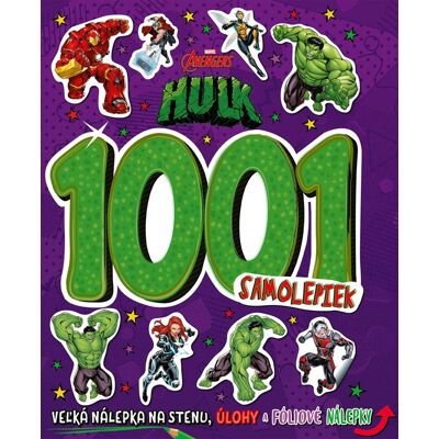 Egmont Marvel Avengers - Hulk 1001 samolepiek Egmont Marvel Avengers - Hulk 1001 samolepiek