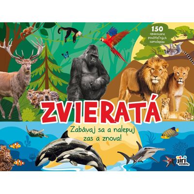 JIRI MODELS Zabávaj sa a nalepuj zas a znovu! Zvieratá JIRI MODELS Zabávaj sa a nalepuj zas a znovu! Zvieratá