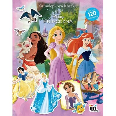 JIRI MODELS Samolepková knižka Disney Princezné JIRI MODELS Samolepková knižka Disney Princezné