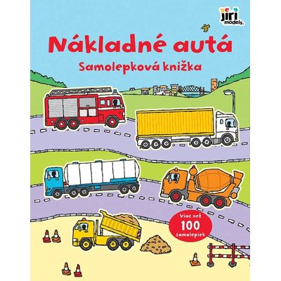 JIRI MODELS Samolepková knižka Nákladné autá JIRI MODELS Samolepková knižka Nákladné autá