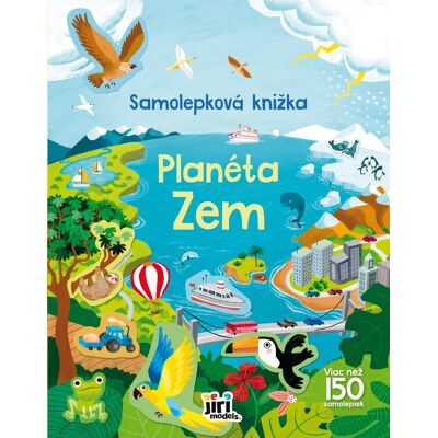 JIRI MODELS Samolepková knižka Planéta Zem JIRI MODELS Samolepková knižka Planéta Zem