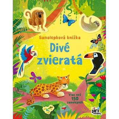 JIRI MODELS Samolepková knižka Divé zvieratá JIRI MODELS Samolepková knižka Divé zvieratá