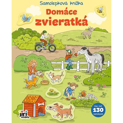 JIRI MODELS Samolepková knižka Domáce zvieratá JIRI MODELS Samolepková knižka Domáce zvieratá