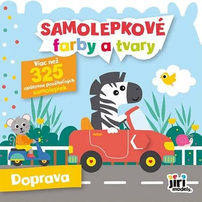 JIRI MODELS Samolepkové farby a tvary pre najmenších Dopravné prostriedky JIRI MODELS Samolepkové farby a tvary pre najmenších Dopravné prostriedky