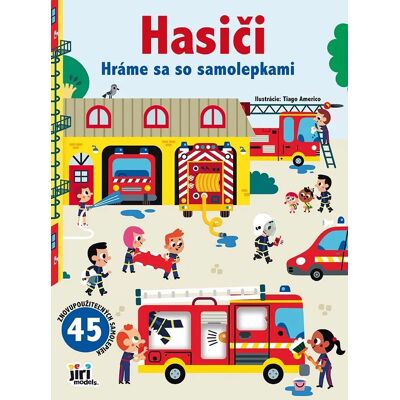 JIRI MODELS Hráme sa so samolepkami Hasiči JIRI MODELS Hráme sa so samolepkami Hasiči