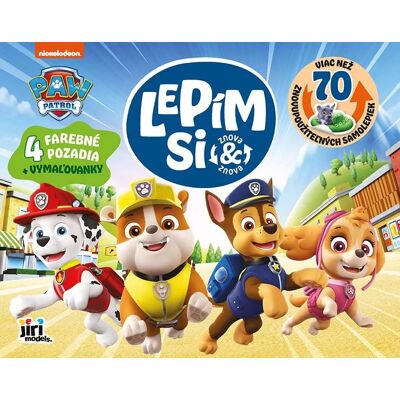 JIRI MODELS Lepím si znovu a znovu Labková patrola JIRI MODELS Lepím si znovu a znovu Labková patrola