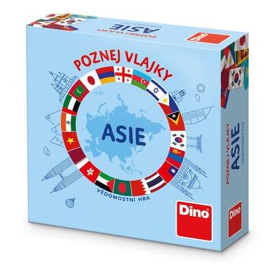 Dino Poznaj vlajky Ázia Dino Poznaj vlajky Ázia