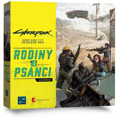 Asmodee Cyberpunk 2077: Rodiny a psanci – rozšrřenie Asmodee Cyberpunk 2077: Rodiny a psanci – rozšrřenie