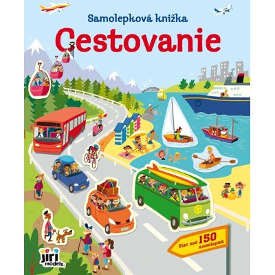 JIRI MODELS Samolepková knižka Cestovanie JIRI MODELS Samolepková knižka Cestovanie