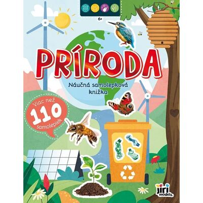 JIRI MODELS Náučná samolepková knižka 6+ Príroda JIRI MODELS Náučná samolepková knižka 6+ Príroda