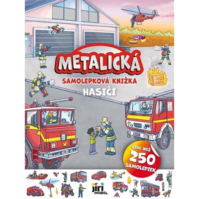 JIRI MODELS Metalická samolepková knižka Hasiči JIRI MODELS Metalická samolepková knižka Hasiči
