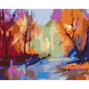 Diamondi – Diamantové maľovanie – ABSTRAKTNÁ KRAJINA, 40 × 50 cm, bez rámu a bez vypnutia plátna Diamondi – Diamantové maľovanie – ABSTRAKTNÁ KRAJINA, 40 × 50 cm, bez rámu a bez vypnutia plátna
