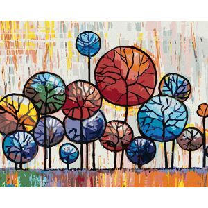 Diamondi – Diamantové maľovanie – OKRASNÉ STROMY V PARKU, 40 × 50 cm, bez rámu a bez vypnutia plátna Diamondi – Diamantové maľovanie – OKRASNÉ STROMY V PARKU, 40 × 50 cm, bez rámu a bez vypnutia plátna