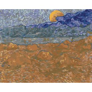 Diamondi – Diamantové maľovanie – KRAJINA S PŠENIČNÝMI SNOPMI A VYCHÁDZAJÚCIM MESIACOM (VINCENT VAN GOGH), 40 × 50 cm, bez rámu a bez vypnutia plátna Diamondi – Diamantové maľovanie – KRAJINA S PŠENIČNÝMI SNOPMI A VYCHÁDZAJÚCIM MESIACOM (VINCENT VAN GOGH), 40 × 50 cm, bez rámu a bez vypnutia plátna