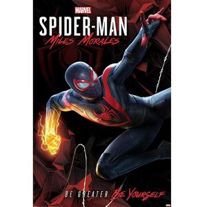 Pyramid Marvel Spiderman Miles Morales: Be Greater Be Yourself Pyramid Marvel Spiderman Miles Morales: Be Greater Be Yourself