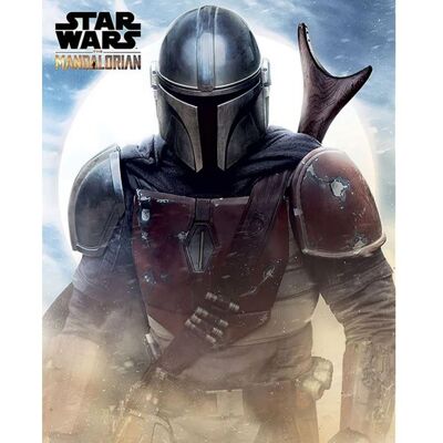 Pyramid Star Wars The Mandalorian: In The Sand 40 × 50 cm Pyramid Star Wars The Mandalorian: In The Sand 40 × 50 cm
