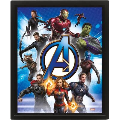 Pyramid 3D obraz Avengers Pyramid 3D obraz Avengers