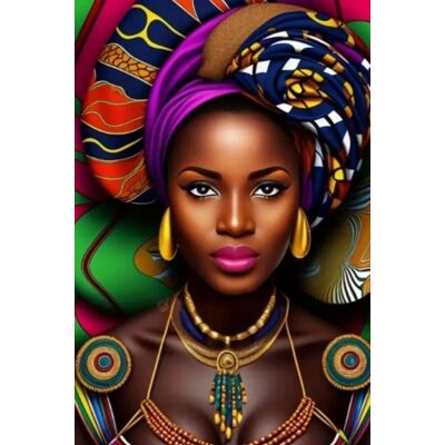 Norimpex Africká žena 30 × 40 cm Norimpex Africká žena 30 × 40 cm