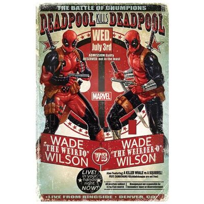 Pyramid Marvel Deadpool: Wade Vs Wade – plagát Pyramid Marvel Deadpool: Wade Vs Wade – plagát